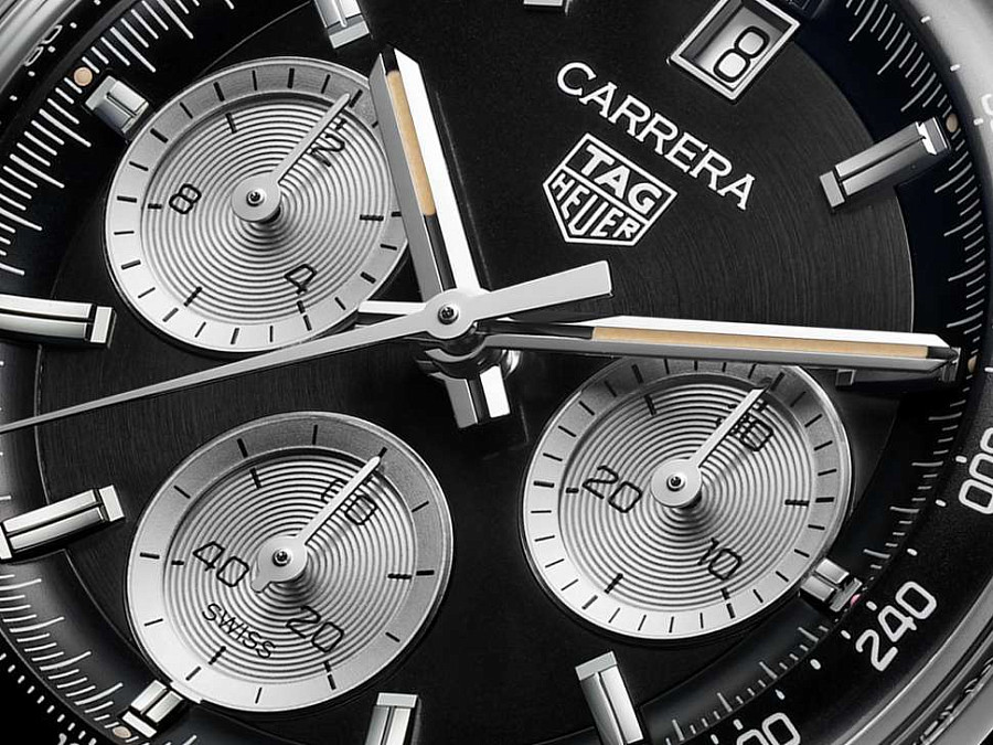 Часы TAG Heuer Carrera Chronograph CBS2210.BA0048 — металл сталь, Швейцария