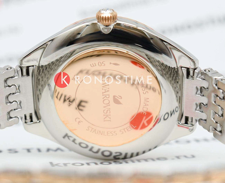 Часы Swarovski Attract 5649987 — нержавеющая сталь с pvd-покрытием, женские