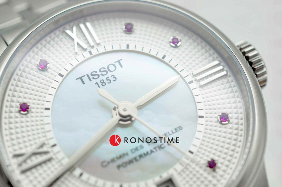 Часы Tissot Chemin des Tourelles Powermatic 80 Lady T099.207.11.113.00 — нержавеющая сталь, женские