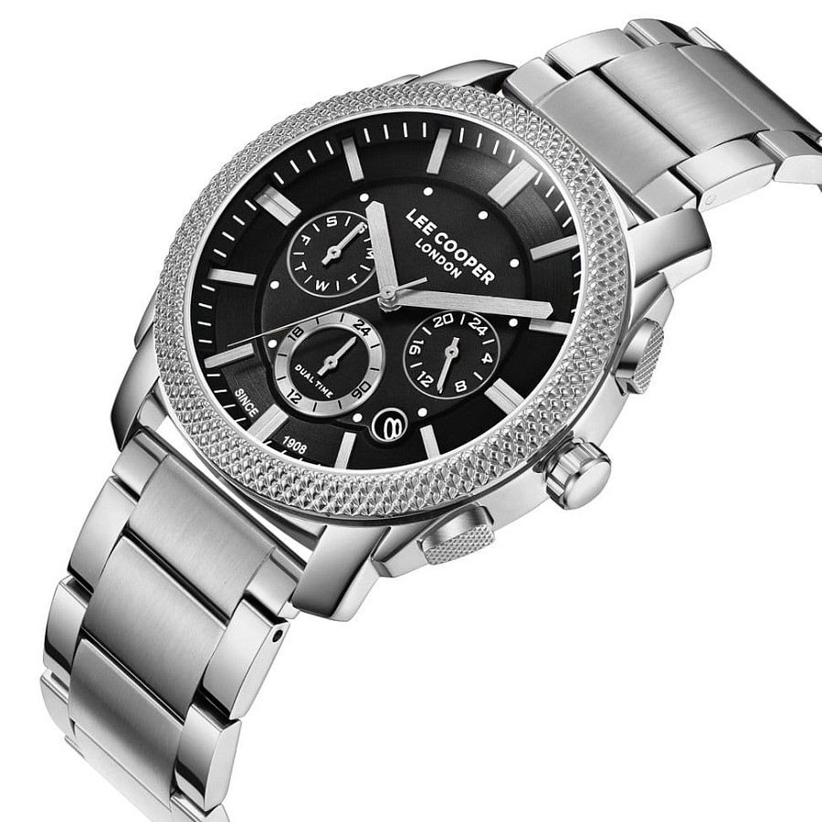 Часы Lee Cooper LC08177.350 — кварцевые, суперметалл металл