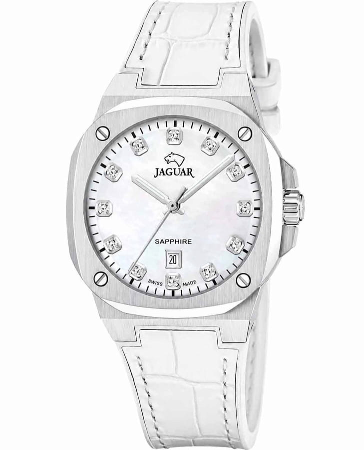 Часы Jaguar Rond Carre J1032/6 — женские, перламутровый