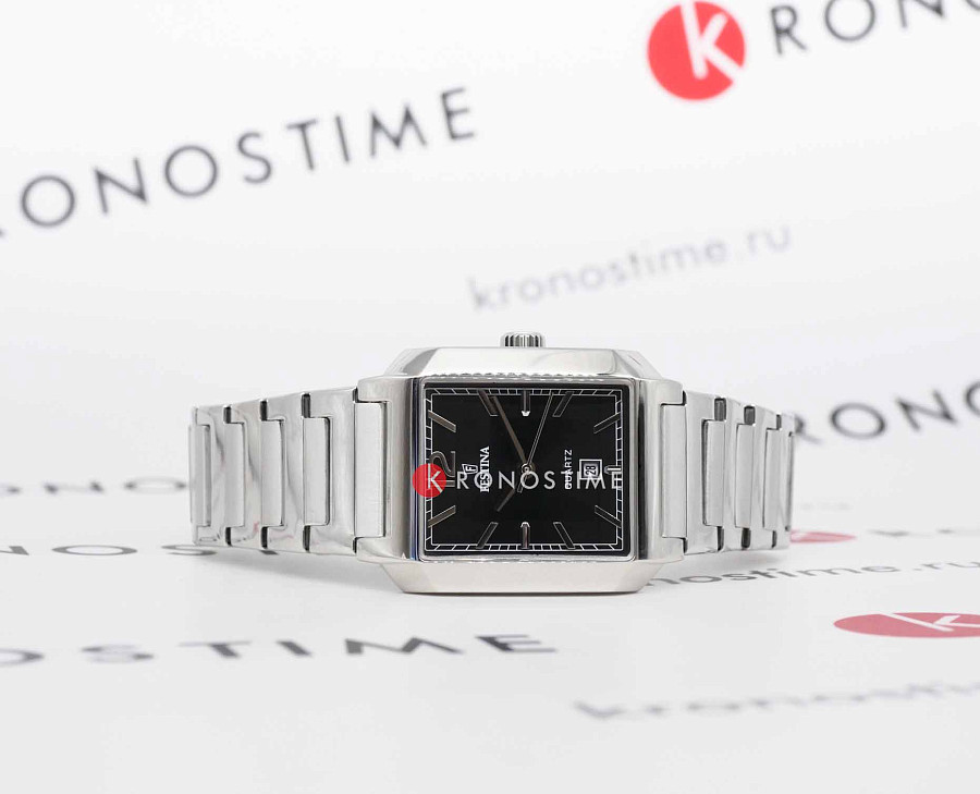 Часы Festina On The Square F20679/4 — кварцевые, сталь металл