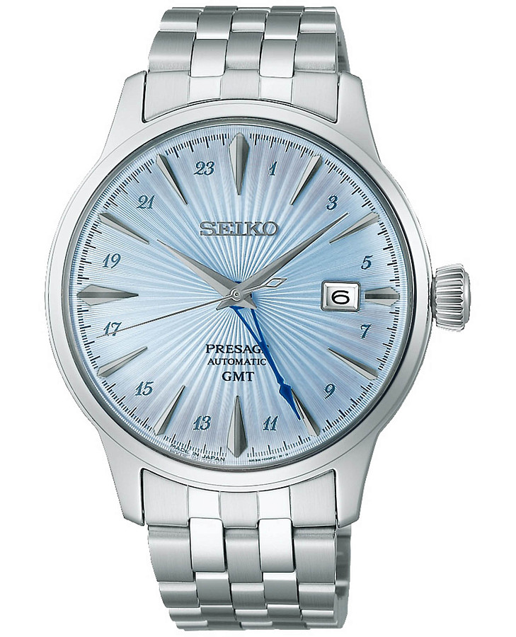 Часы Seiko Presage Cocktail Time SSK037 — мужские, голубой
