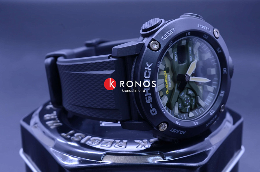 Часы Casio G-Shock GA-2000SU-1A — карбон, Япония