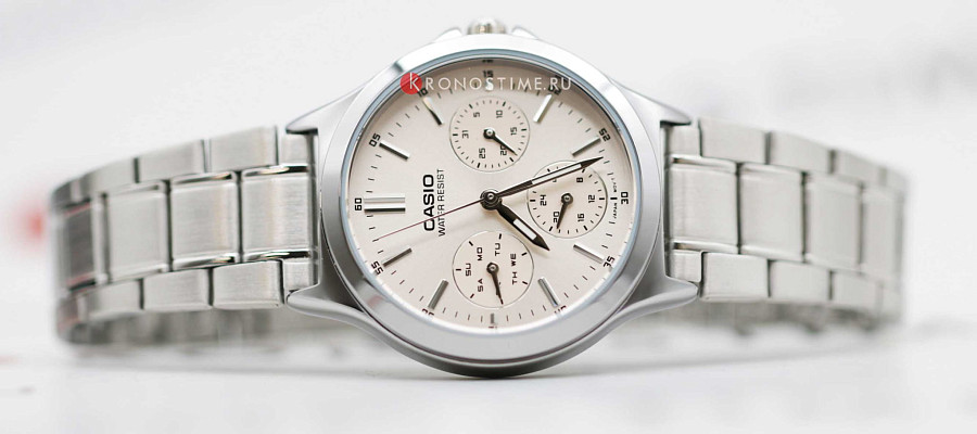 Часы Casio Collection LTP-V300D-4A — розовый, металл сталь