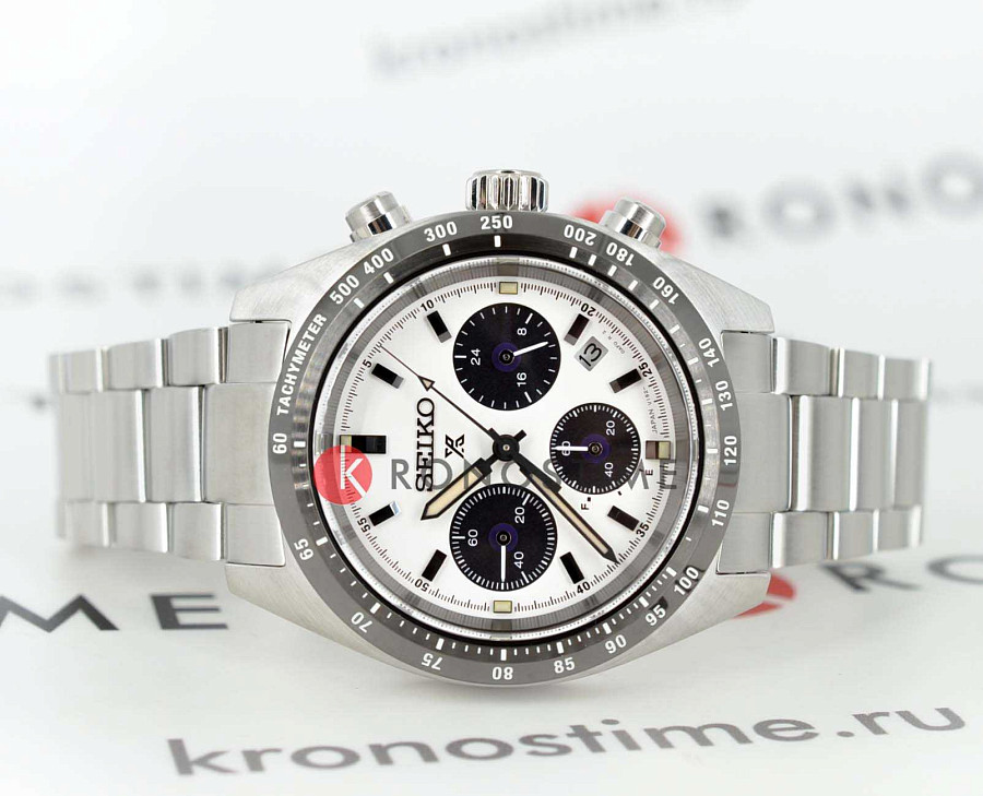 Часы Seiko Prospex Speedtimer SSC813P1 — кварцевые, сталь металл