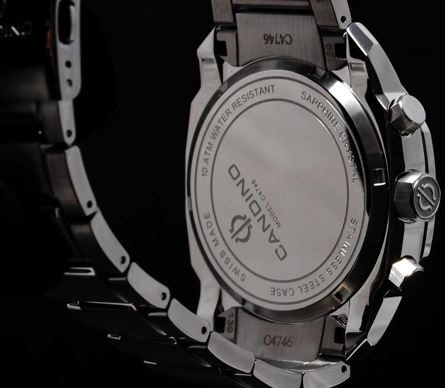 Часы Candino Chronos Carree C4746/1 — кварцевые, сталь металл