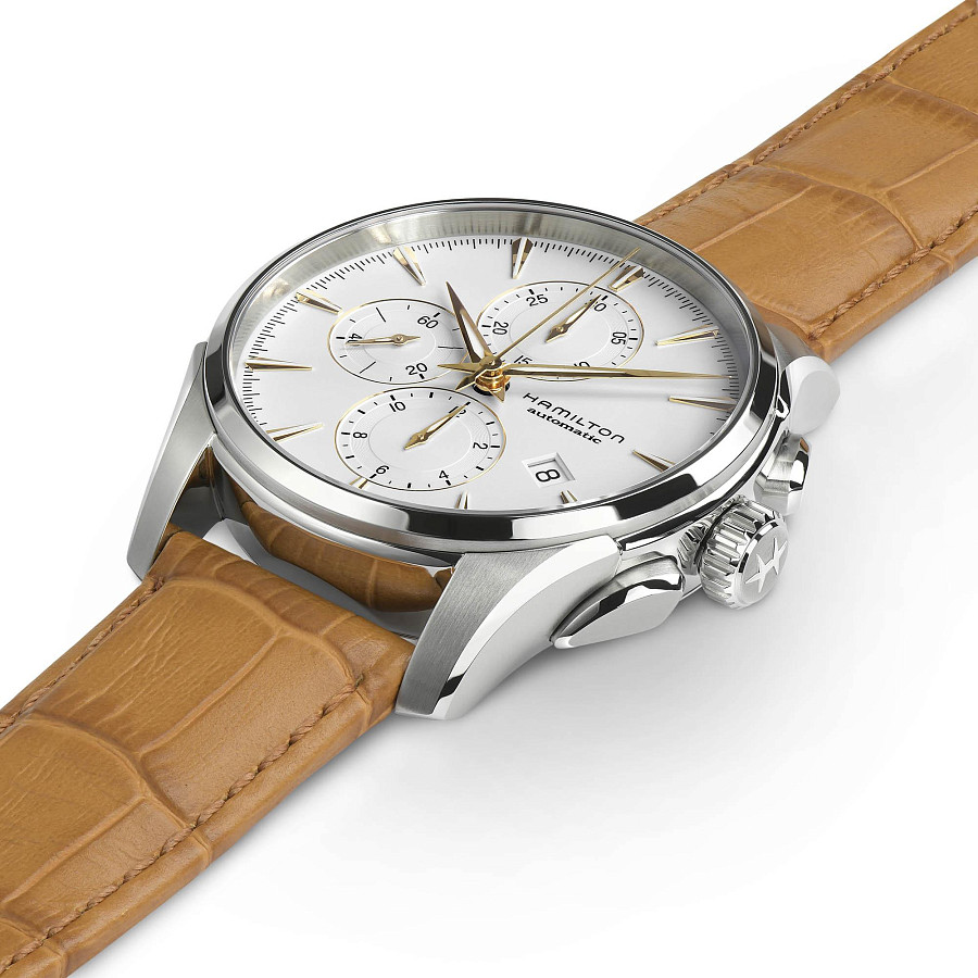 Часы Hamilton Jazzmaster Auto Chrono H32586511 — сталь металл, Швейцария