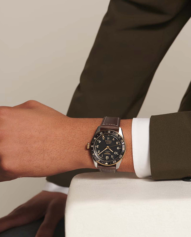 Часы Longines Spirit L3.812.5.53.2 — Швейцария, механические