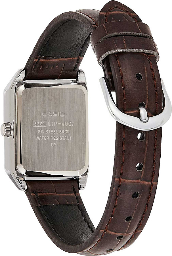 Часы Casio Collection LTP-V007L-7B2 — кожаный, женские