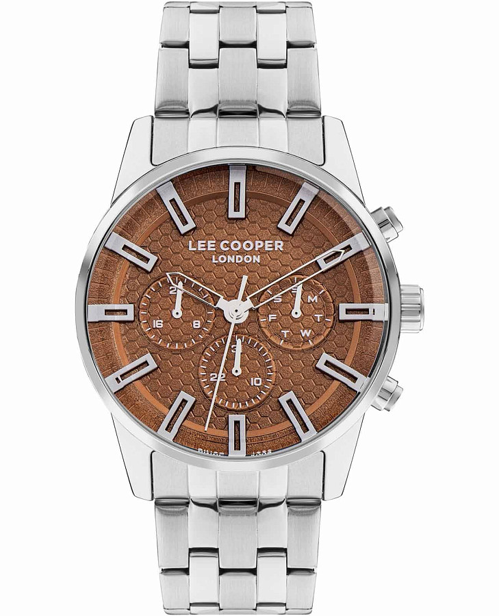 Часы Lee Cooper LC07879.380 — мужские, коричневый