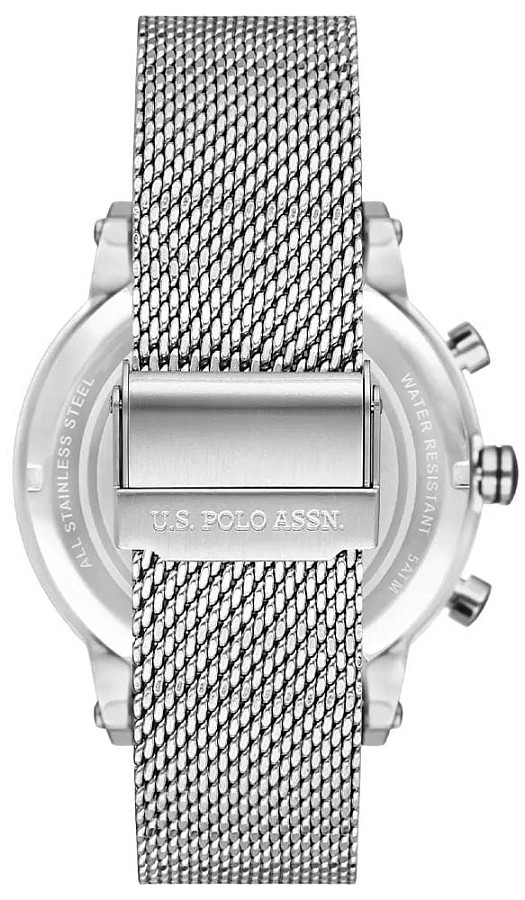 Часы U.S. Polo Assn. Crossing USPA1008-01 — сталь металл, США
