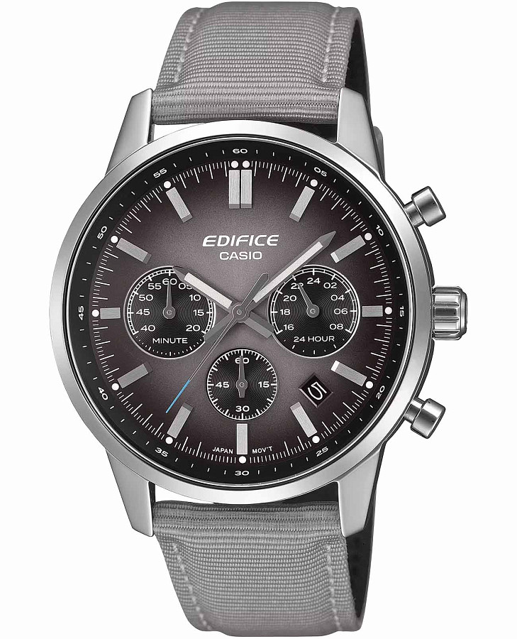 Часы Casio Edifice EFR-575C-8A — мужские, серый