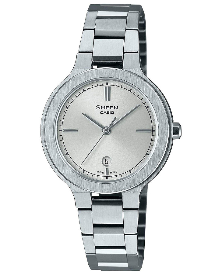 Часы Casio Sheen SHE-4559D-7AUDF — женские, серебристый