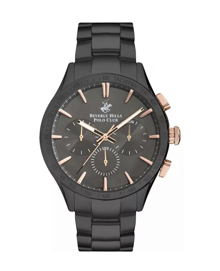 Часы Beverly Hills Polo Club BP3250X.060 — мужские, черный