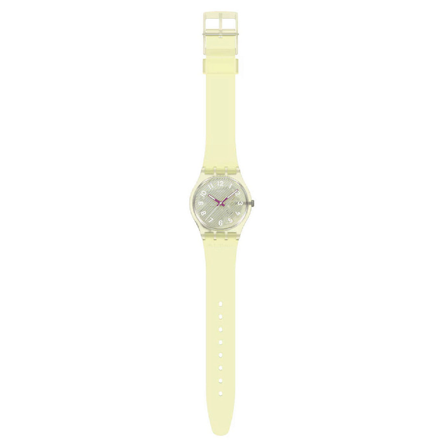 Часы Swatch Wavelengths Of Sand SO28J102 — кварцевые, Швейцария, женские