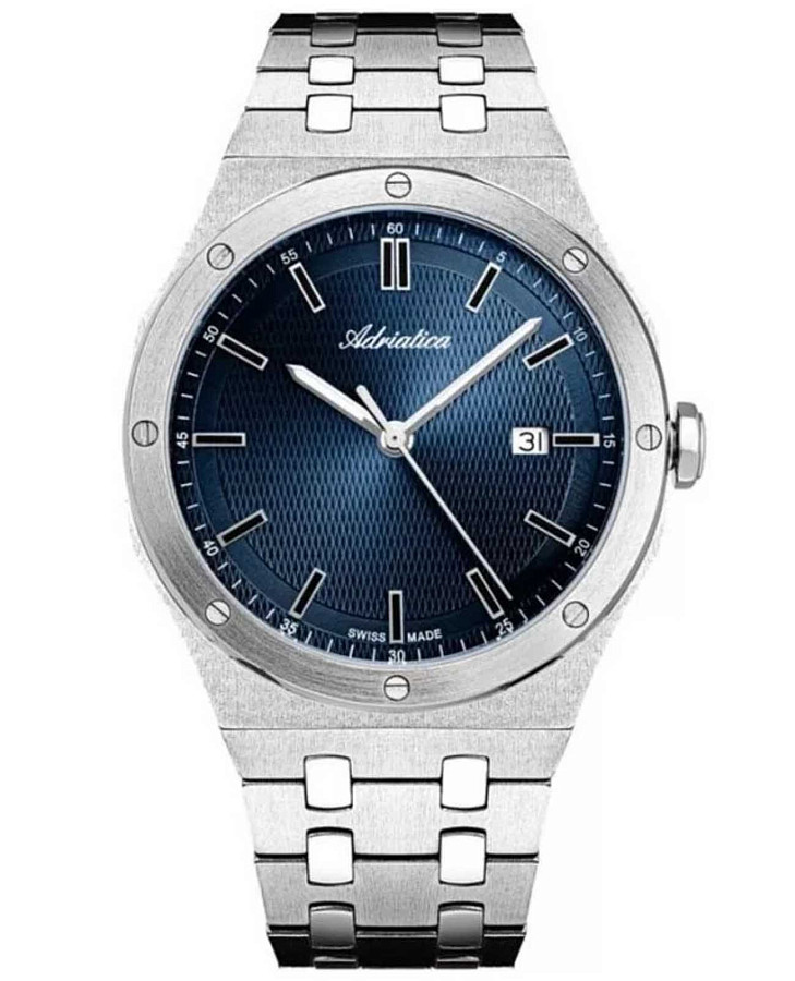Часы Adriatica A8337.5115Q — мужские, синий