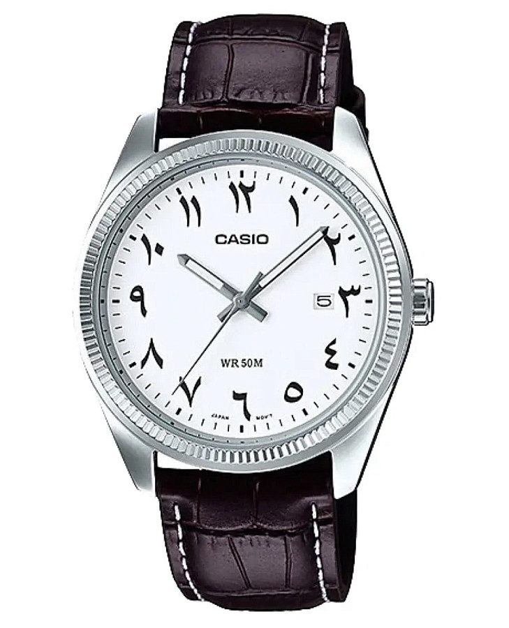 Часы Casio Collection MTP-1302L-7B3 — мужские, белый