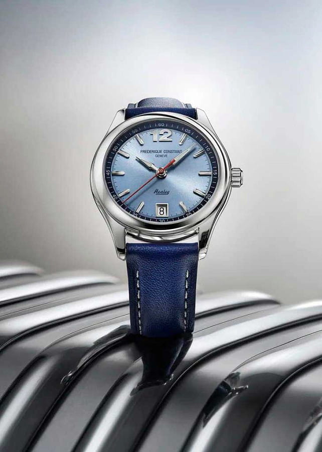 Часы Frederique Constant Classics Vintage Rally Healey Automatic FC-303HLBN3B6 — кожаный, мужские