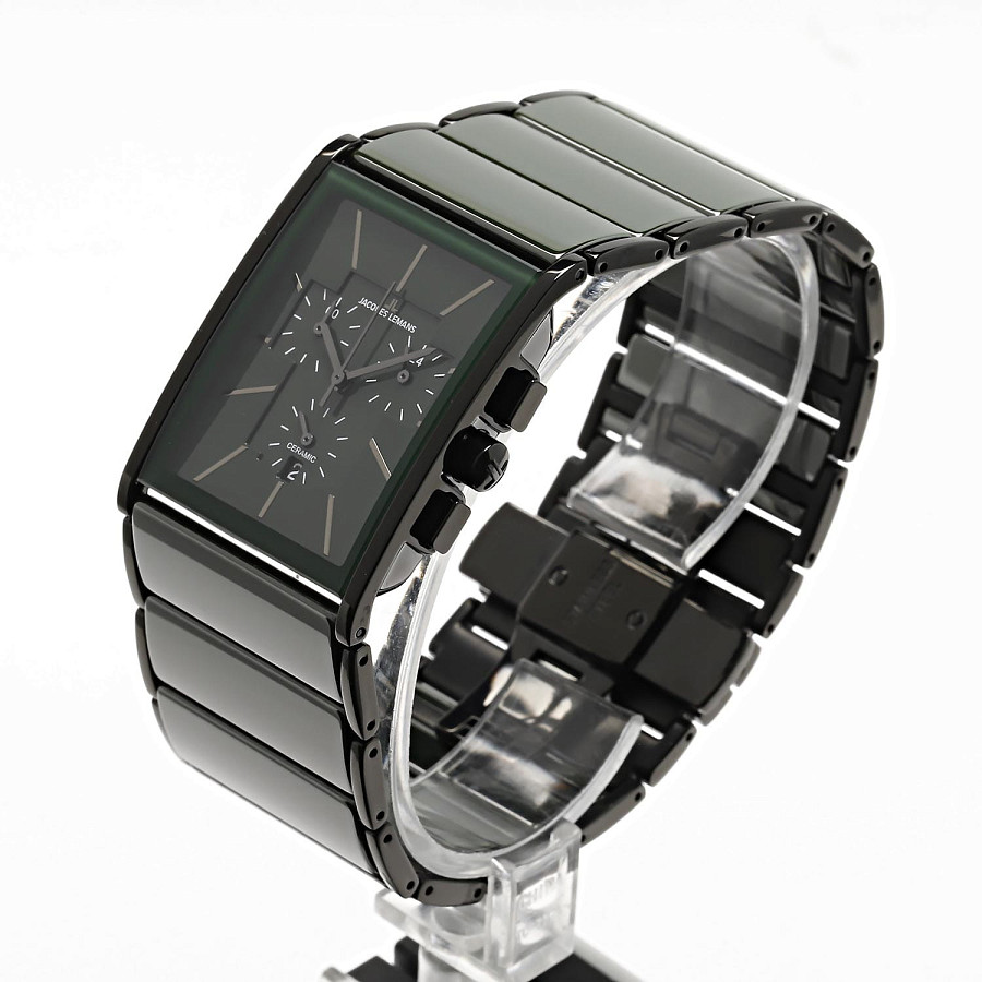 Часы Jacques Lemans High Tech Ceramic 1-1941i — металл сталь, Австрия