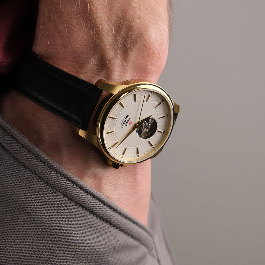 Часы Swiss Military by Chrono SMA34050.08 — Швейцария, механические