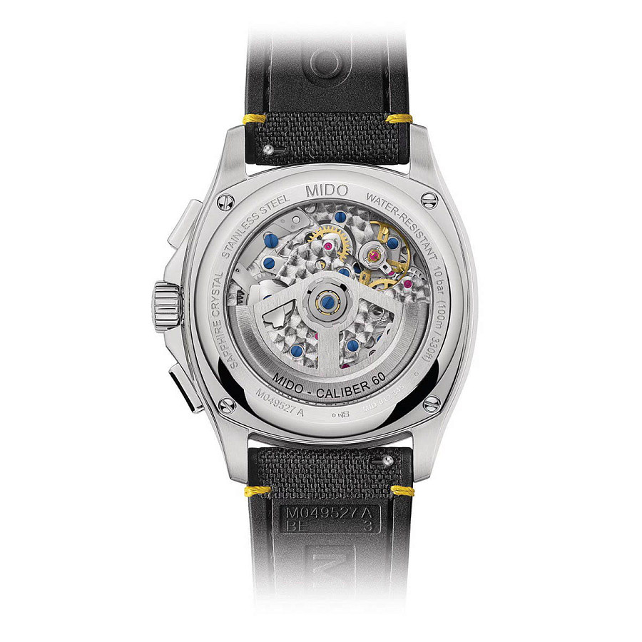 Часы Mido Multifort TV Chronograph M049.527.11.081.00 — сталь металл, Швейцария