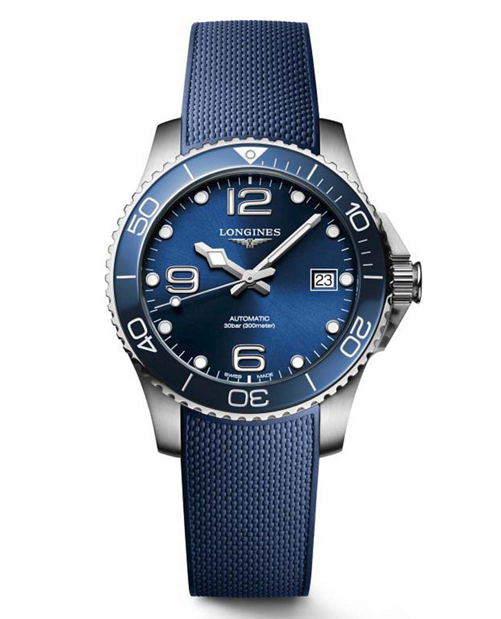 Часы Longines HydroConquest L3.780.4.96.9 — женские, синий