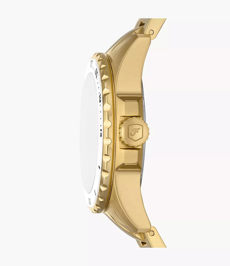 Часы Fossil Blue Dive ES5350 — белый, сталь металл