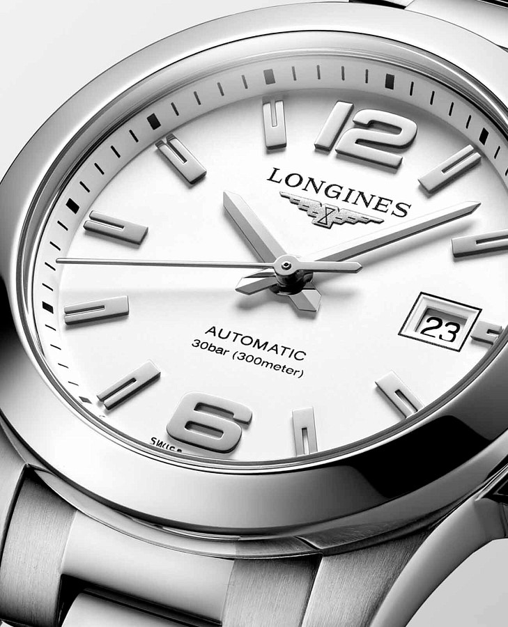 Часы Longines Conquest L3.276.4.16.6 — сталь металл, Швейцария