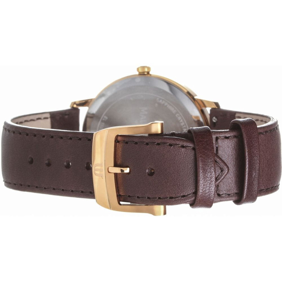 Часы Maurice Lacroix Eliros Moonphase EL1108-PVP01-112-1 — металл сталь, Швейцария