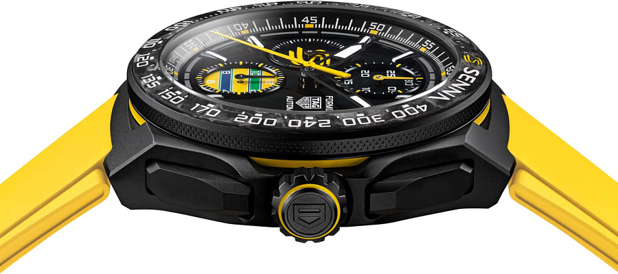 Часы TAG Heuer Formula 1 Chronograph x Senna CBZ2081.FT8092 — титан, Швейцария