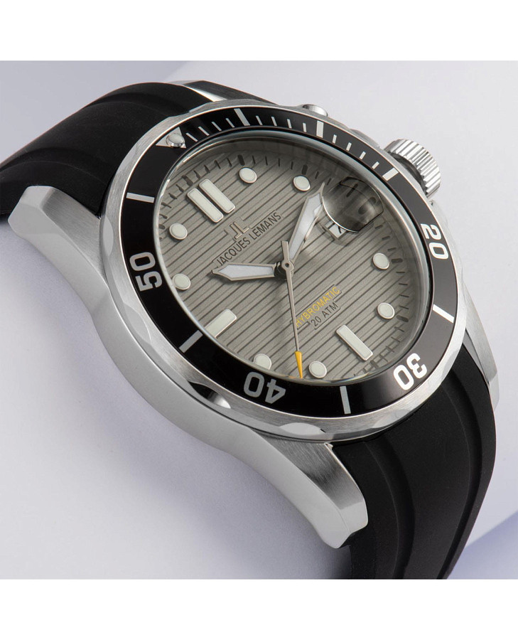 Часы Jacques Lemans Hybromatic 1-2170B — металл сталь, Австрия