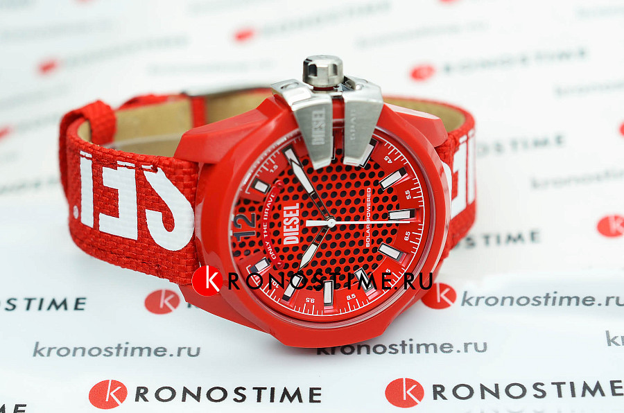 Часы Diesel Baby Chief DZ4619 — мужские, красный