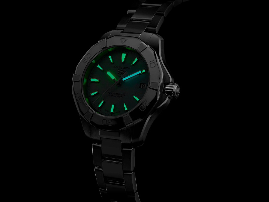 Часы TAG Heuer Aquaracer Professional Solargraph WBP1312.BA0005 — нержавеющая сталь, женские