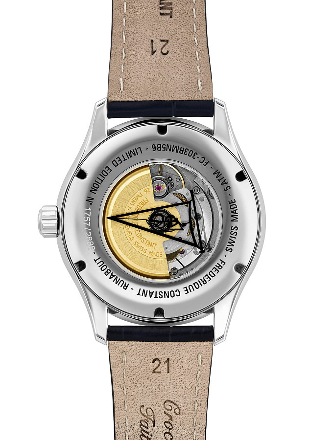 Часы Frederique Constant Runabout Automatic FC-303RMN5B6 — сталь металл, Швейцария