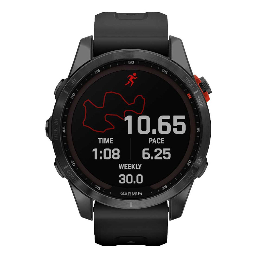 Часы Garmin Fenix 7s 010-02539-13 — мужские, силикон