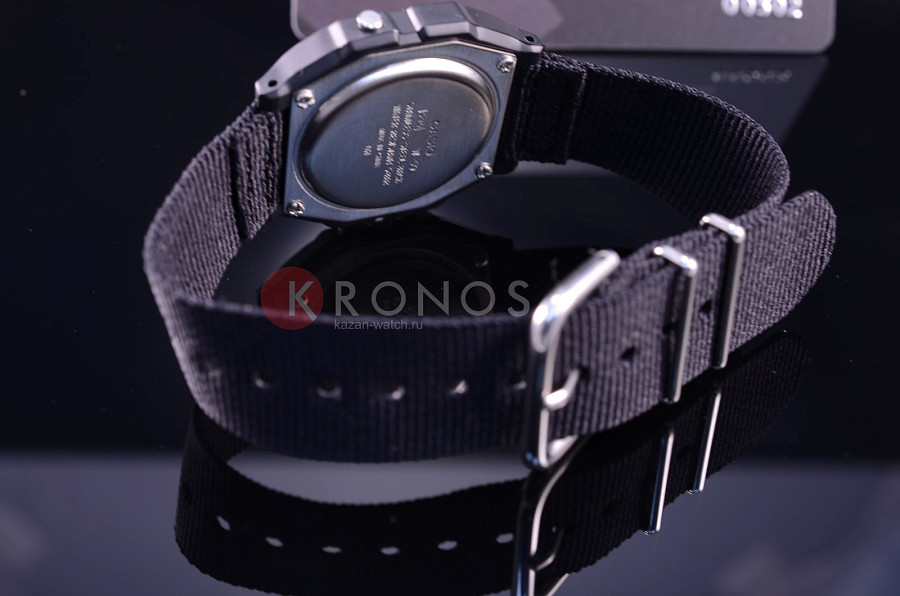 Часы Casio Illuminator W-59B-1A — нейлон, мужские