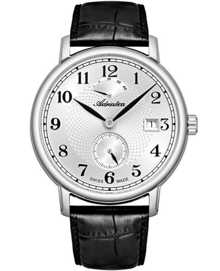Часы Adriatica A8256.5223A — мужские, серебристый
