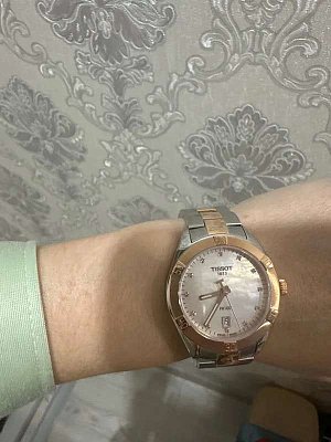 Фото покупателя: Швейцарские наручные часы Tissot PR 100 Sport Chic T101.910.22.116.00