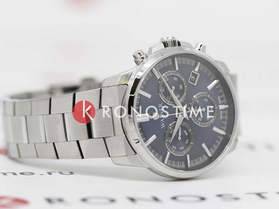 Часы Wainer Classic WA.16200-B — нержавеющая сталь, мужские