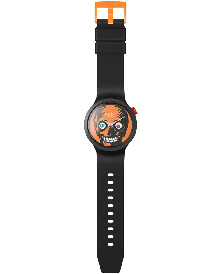 Часы Swatch Big Bold Bioceramic SB03B700 — кварцевые, биокерамика