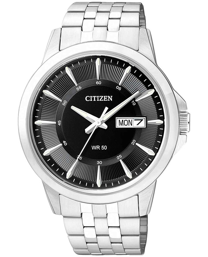 Часы Citizen Basic BF2011-51E — мужские, черный