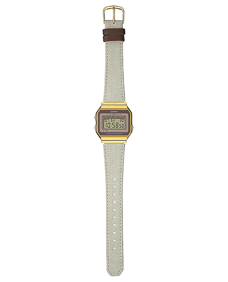 Часы Casio Vintage A700WEGL-7AEF — сталь металл, Япония