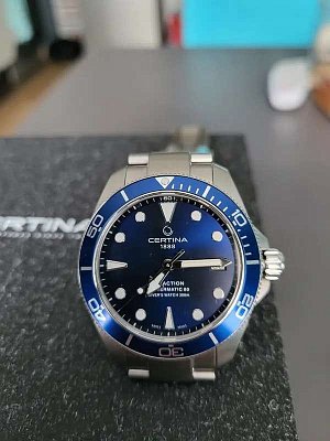 Фото покупателя: Швейцарские механические наручные часы Certina DS Action Diver Powermatic C032.807.11.041.00 с хронографом