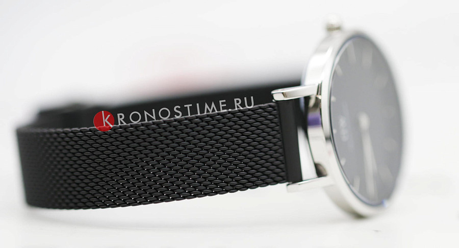 Часы Daniel Wellington Petite Ashfield DW00100246 — черный, металл сталь