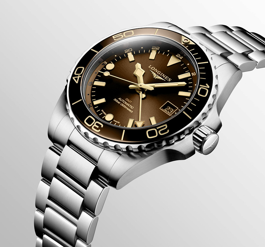 Часы Longines HydroConquest L3.790.4.66.6 — сталь металл, Швейцария