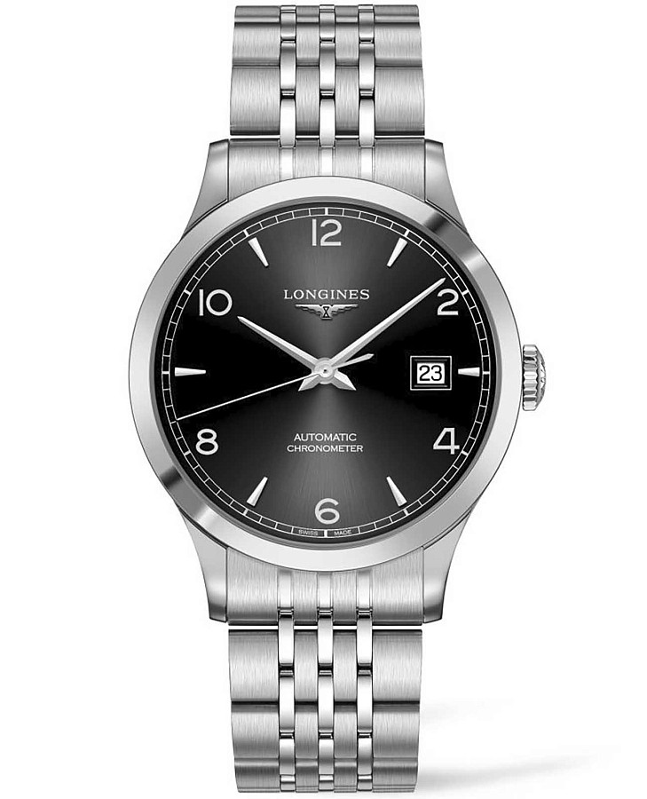 Часы Longines Record Collection L2.821.4.56.6 — мужские, черный