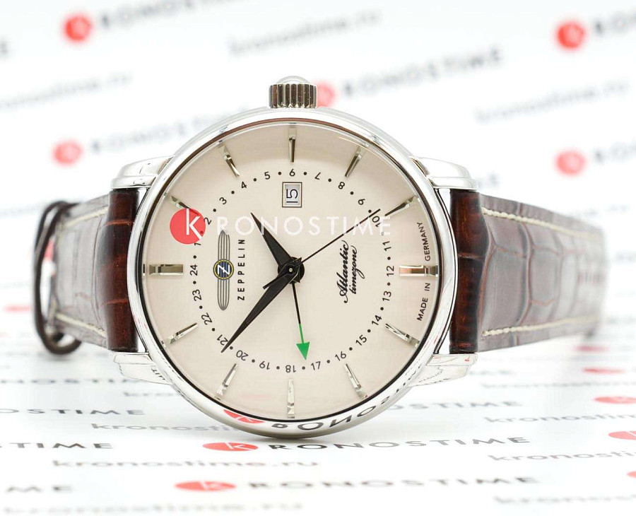 Часы Zeppelin Atlantic 84425 — кварцевые, сталь металл