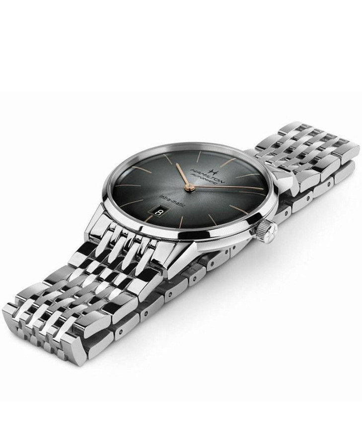 Часы Hamilton American Classic Intra-Matic Auto H38455181 — сталь металл, Швейцария