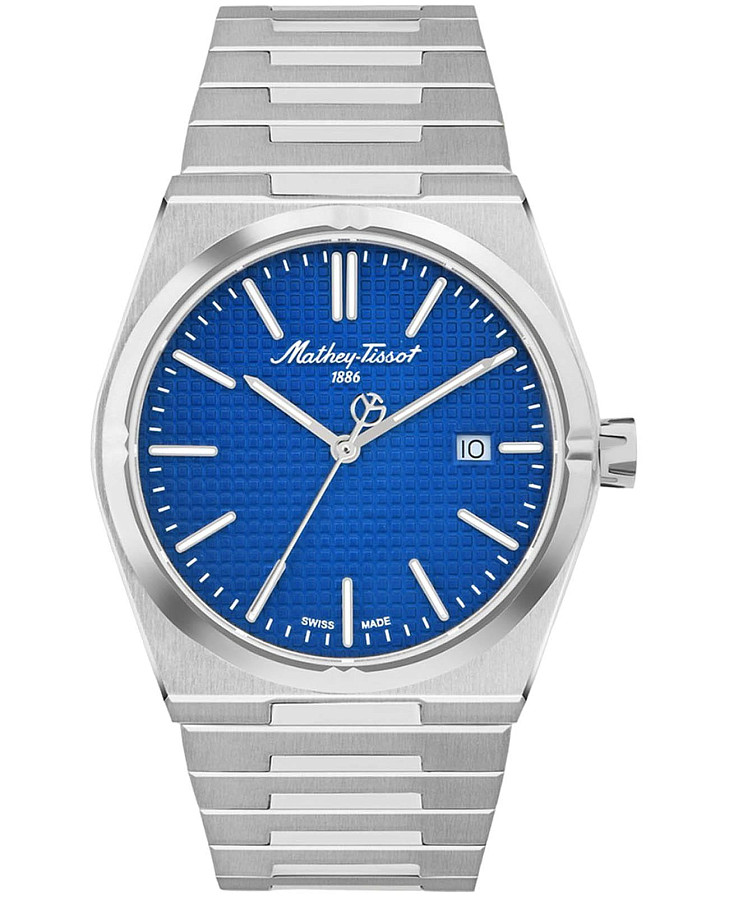 Часы Mathey-Tissot Zoltan H117ABU — мужские, синий